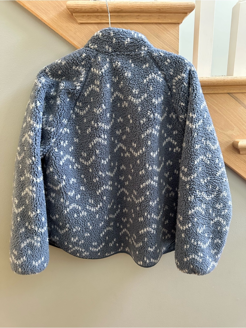 Sonoma Navy Sherpa Snap-Front Jacket - Picture 5 of 5